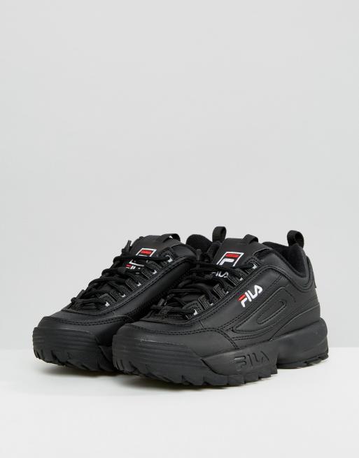 Fila – Disruptor – Schwarze Sneaker mit niedrigem Schaft, 2 von 4