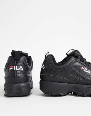 Fila Disruptor Schwarze Sneaker ASOS