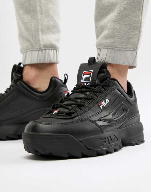 Fila – Disruptor – Schwarze Sneaker Fila – Disruptor – Schwarze Sneaker