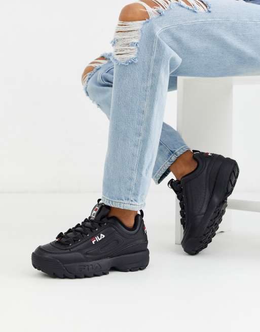 Fila 2025 sneakers zwart