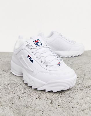 Fila Disruptor Sneakers In White | ASOS