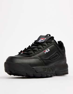 fila scarpe tutte nere