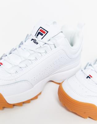 fila disruptor gum sole