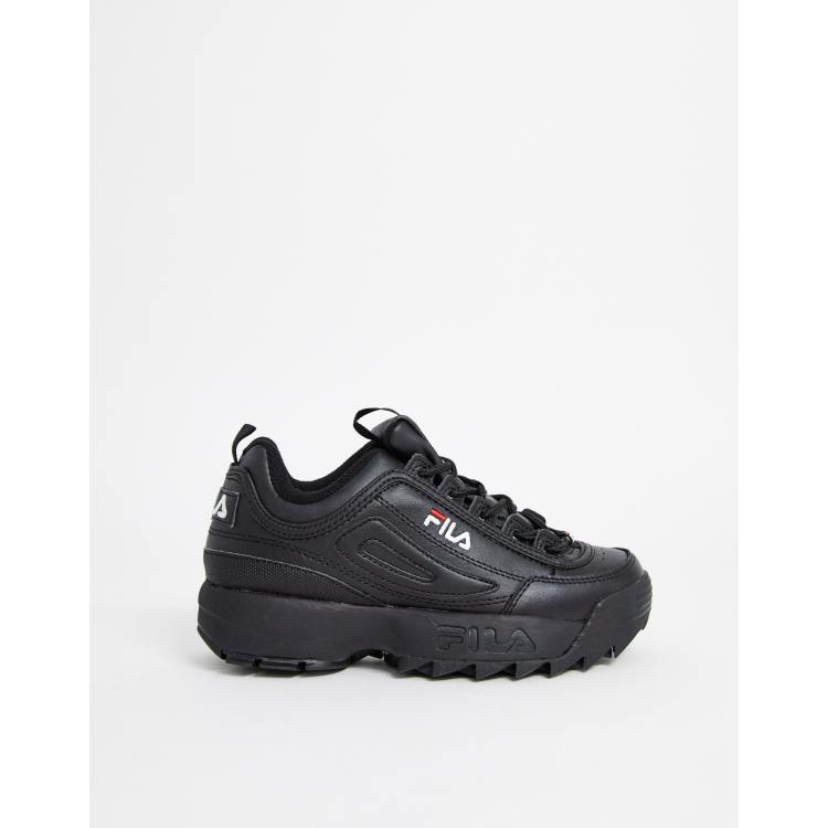 Black and gold fila disruptor best sale