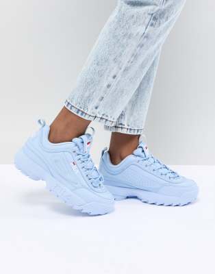 Fila Disruptor Trainers In Blue | ASOS