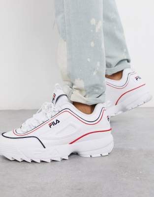 scarpe fila con strisce