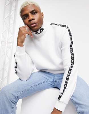 fila roll neck white