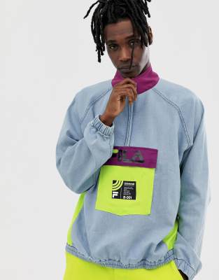asos fila jacket