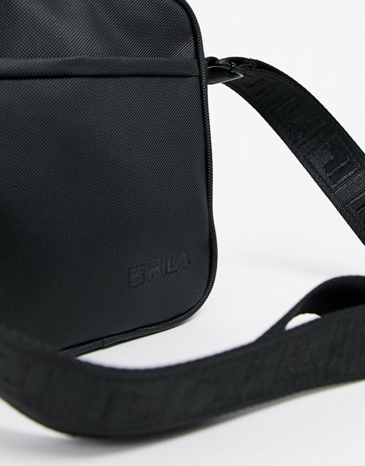 Fila Drummond cross-body bag in black | ASOS
