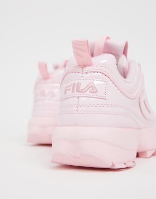 asos fila disruptor pink