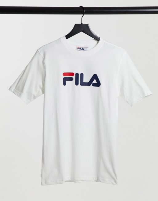 Camiseta hotsell blanca fila