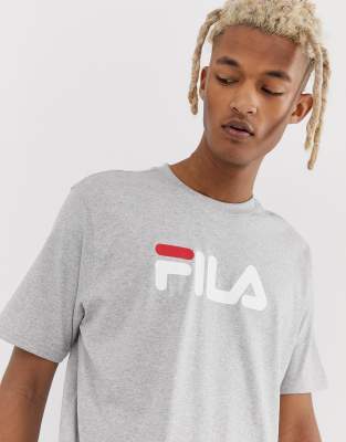 grey fila shirt