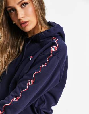 fila embroidered hoodie