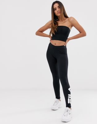 fila leggings black