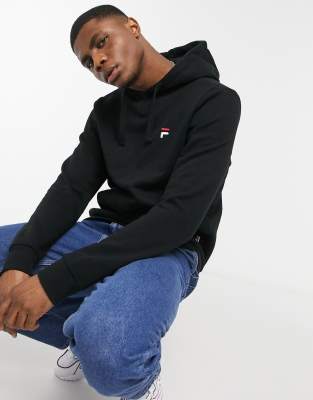 fila oversized boyfriend hoodie with front logo