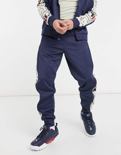 Fila tape hotsell track pants