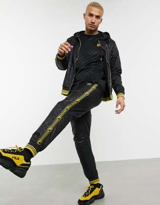 pantaloni fila donna oro