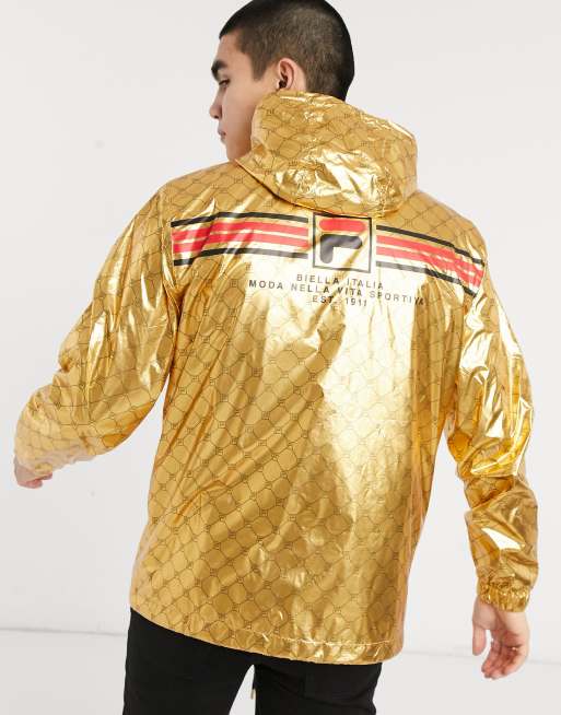 Fila deals gold jacket