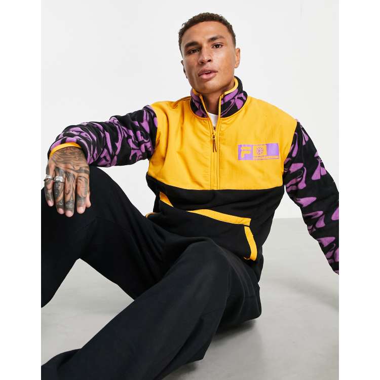 Fila jago full zip store fleece hoodie