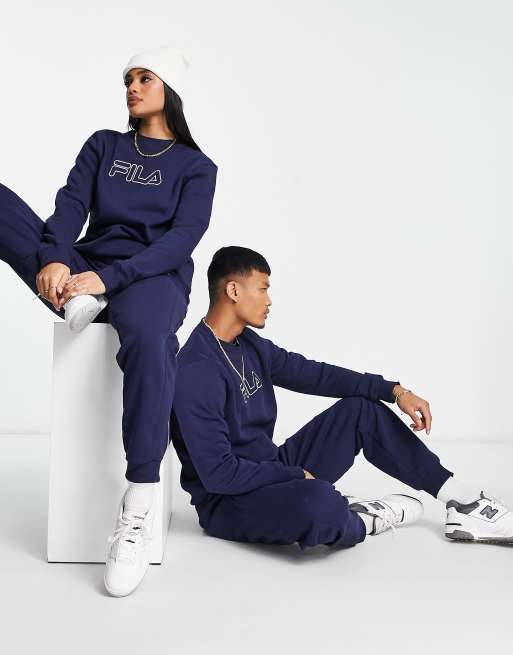 Sweat fila bleu marine cheap