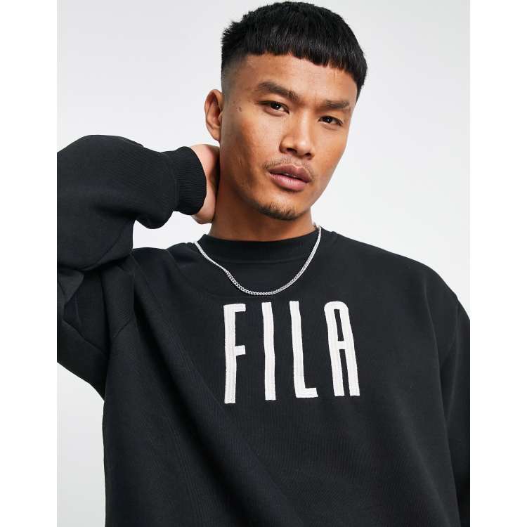 Fila heritage cheap crewneck