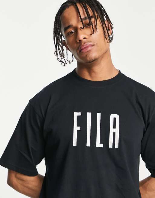 Maglietta fila nera clearance