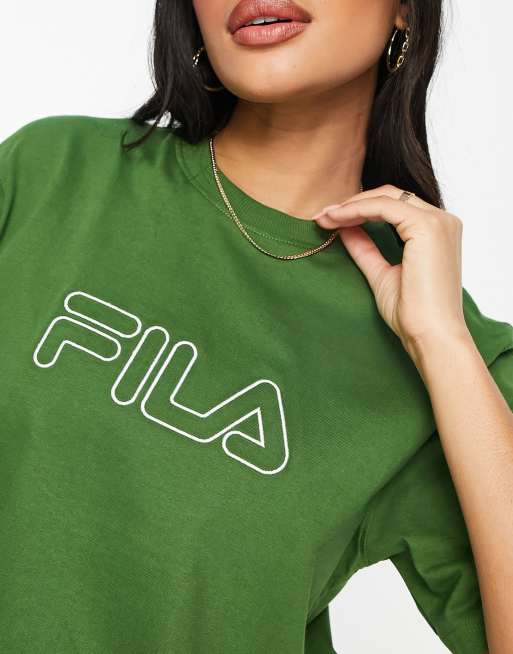 T shirt manche online longue fila femme