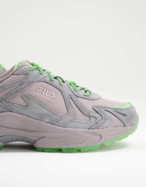 Fila shoes hotsell neon green