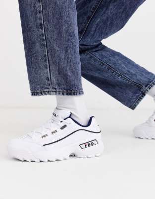 asos fila trainers