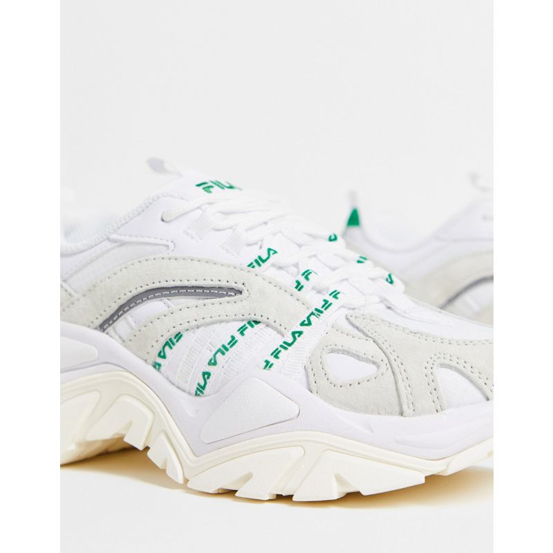 Fila - Interation - Sneakers bianco sporco e verdi