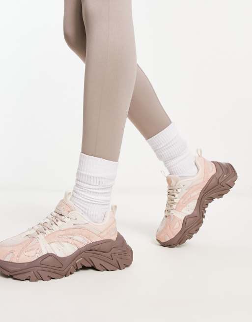 Fila Interation sneakers in muted pink ASOS