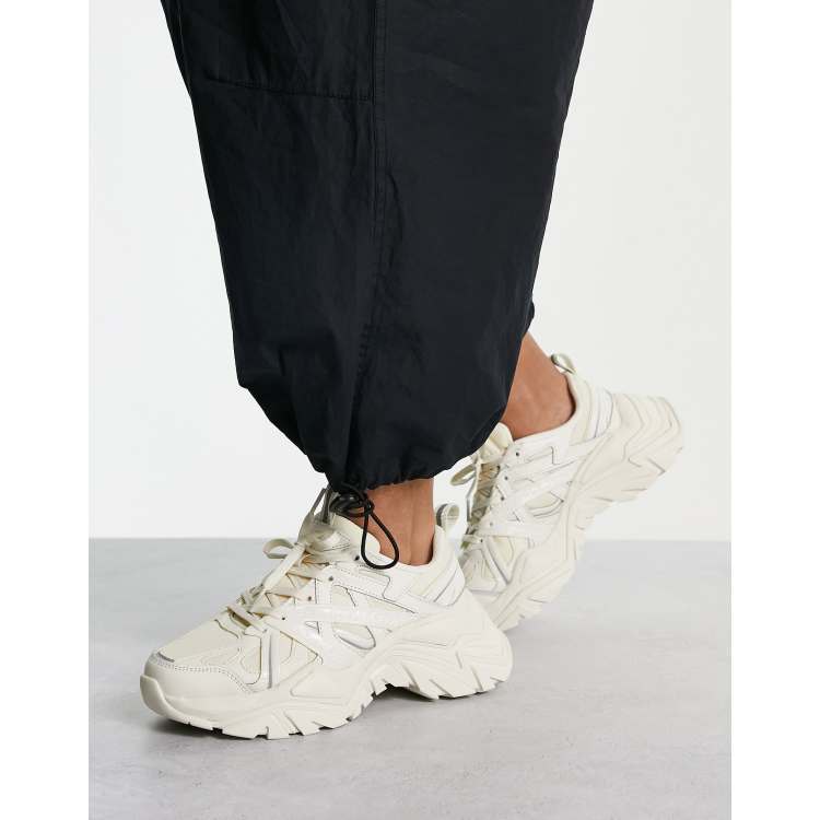 Fila interation sneakers in off white ASOS