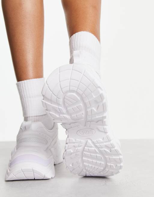 Fila Interation Sneakers triplo bianco ASOS