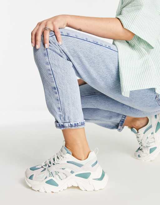 Fila interation trainers In green ASOS