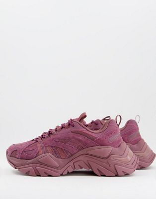 Fila interation trainers in rose brown