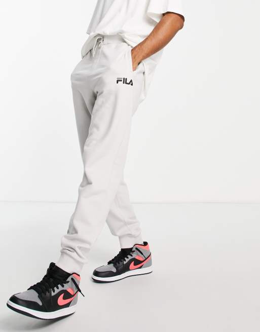 Fila joggers with logo in grey