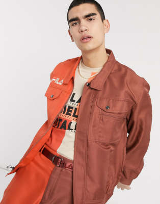 fila orange jacket