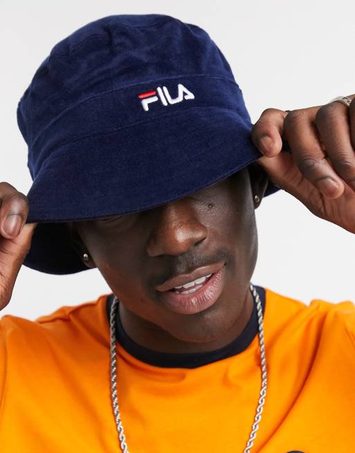 Fila black outlet bucket hat