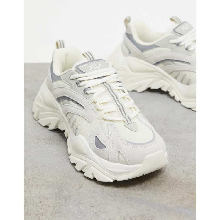 Fila Korea Iteration trainers in beige ASOS