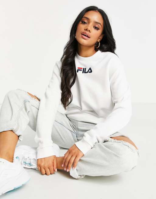 Oversized fila clearance sweatshirt