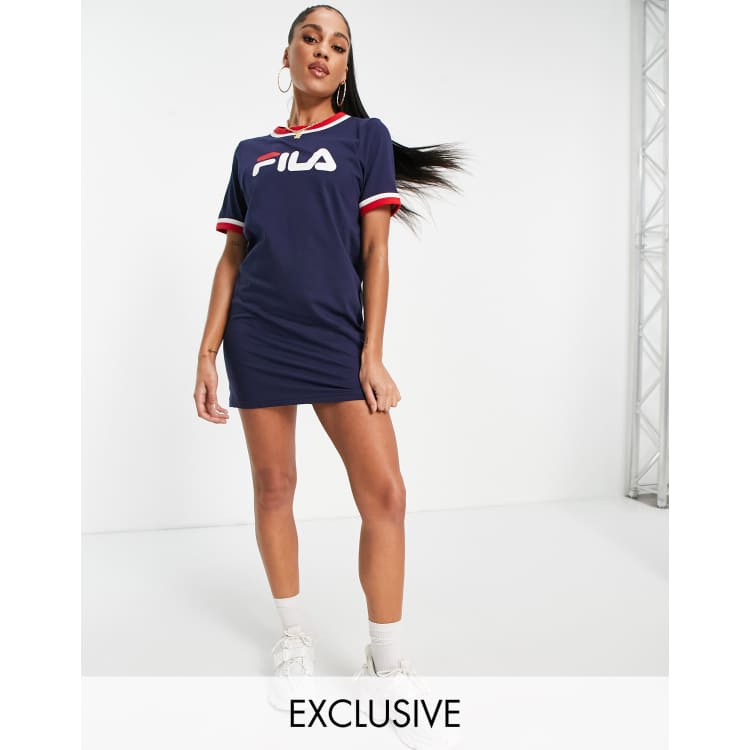 Plus size fila dress best sale