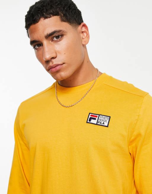 Fila yellow sale top