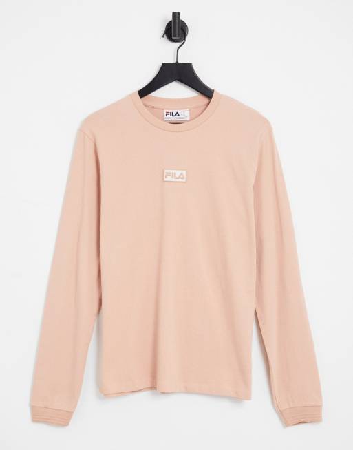 Fila - Lyserød sweatshirt med logoprint