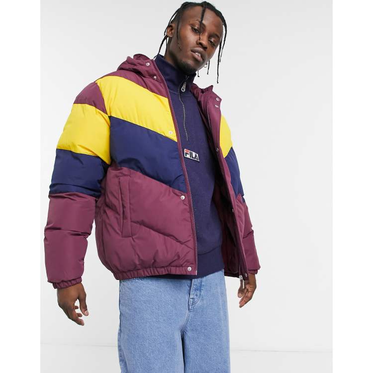 Giacca fila bordeaux discount