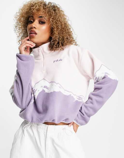 Fila hotsell cropped sweater