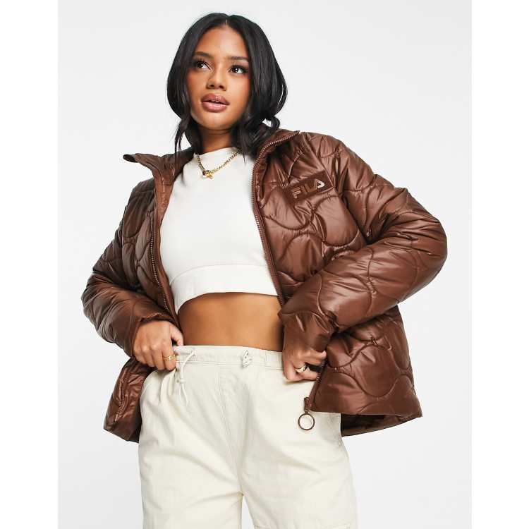 Fila cropped store puffer jacket