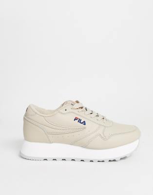 fila orbit zeppa beige