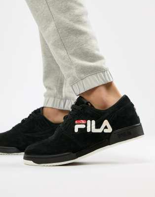 Fila Original Fitness Logo Trainer In Black