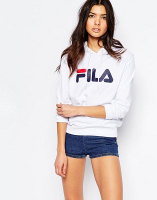 Fila | Fila Oversized Pull Over Hoodie With Large Logo