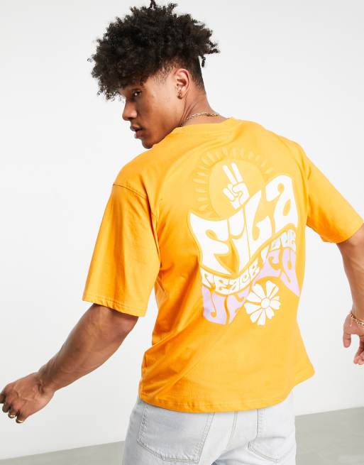 Fila orange outlet shirt